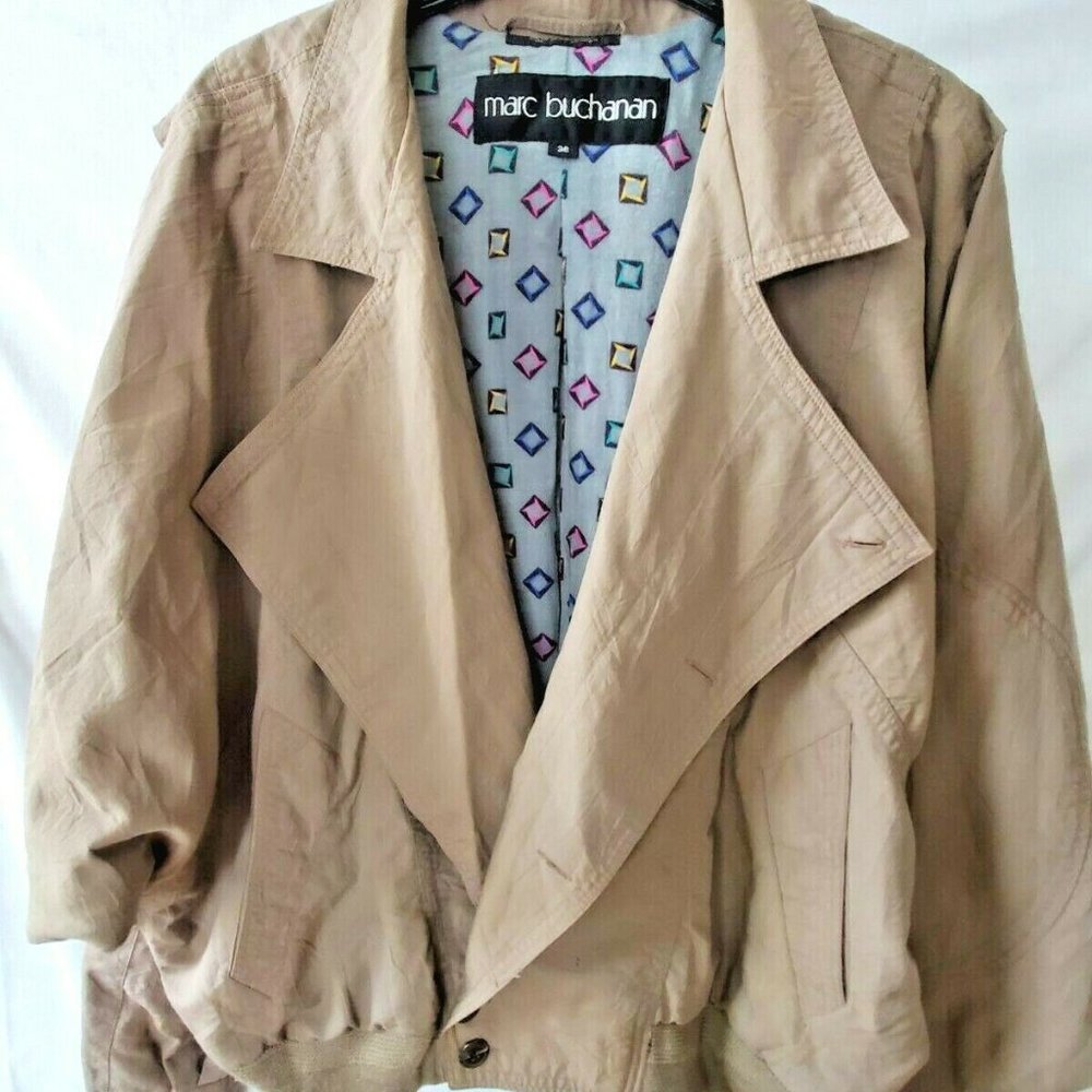 Vintage Marc Buchanan Mens sz.36 Cross Button Jack